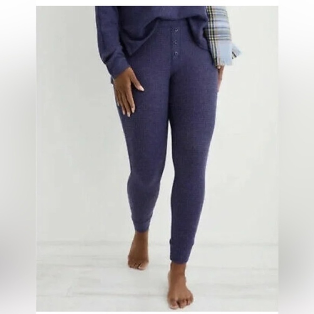 NWOT Cozy Waffle Knit Lounge Joggers
